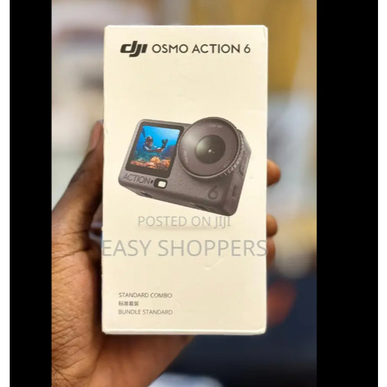 DJI Osmo Action 6 - Brand New 1/1.1-Inch CMOS | 32x Slow Motion | Gesture Control | 50GB Built-in Storage