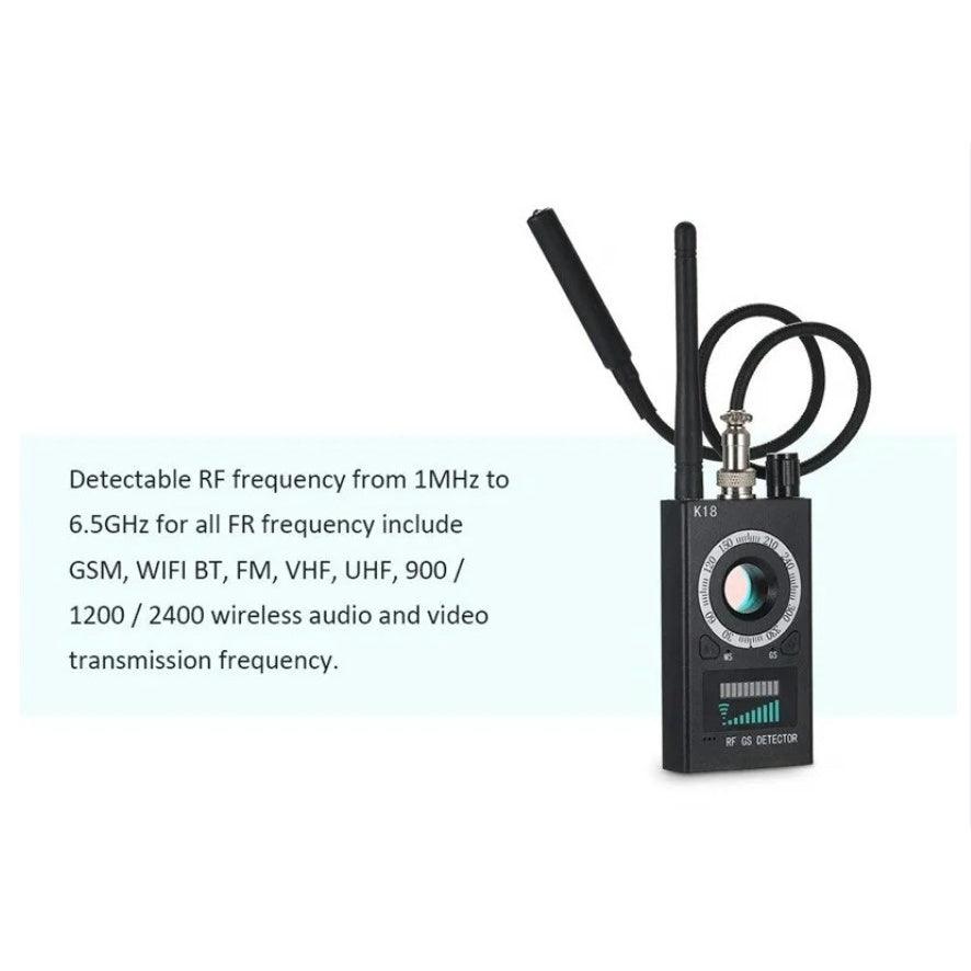 Spy Camera Detector / Hidden Devices Detector, Hidden Camera Detectors, Camera Detector, Anti Spy Detector, Bug Detector - Momo Gadgets
