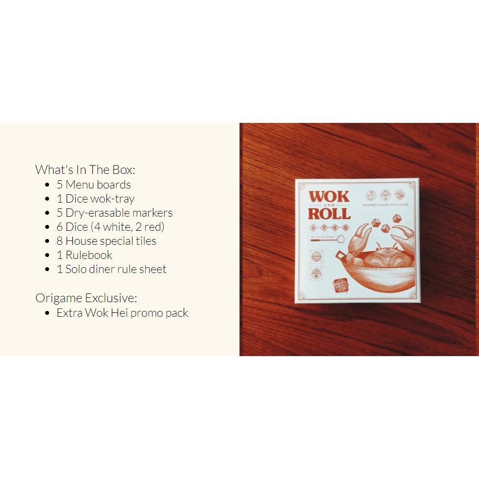 Wok and Roll dice game - Momo Gadgets