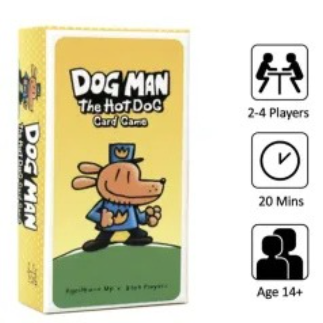 Dog Man detective card game - dog man detective dog parent-child casual party board game