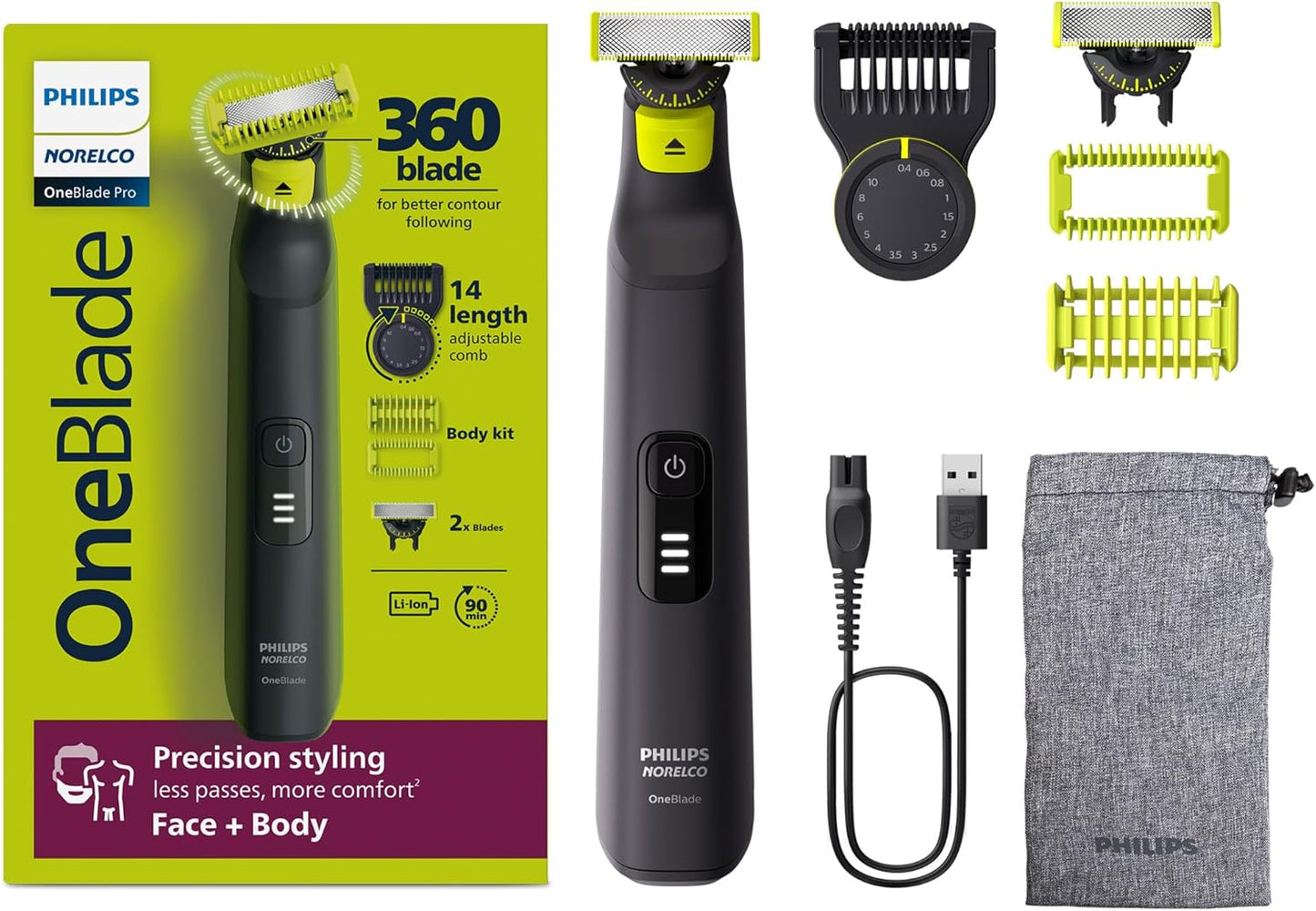 Philips Norelco OneBlade One Blade Electric shaver trimmer OneBlade Hybrid