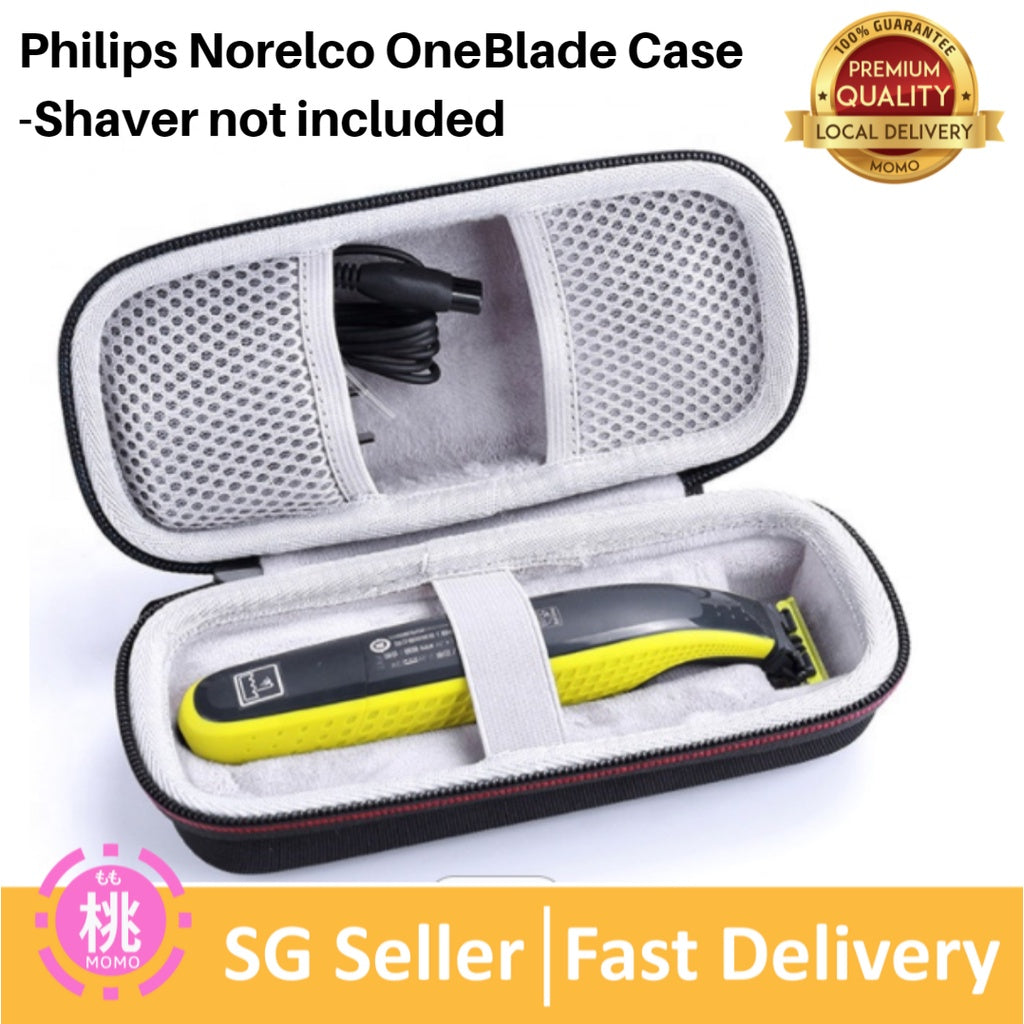 Portable Hard Eva Travel Carrying Case Storage Bag for OneBlade Hybrid Electric Trimmer Shaver QP2520 QP2630 QP2530