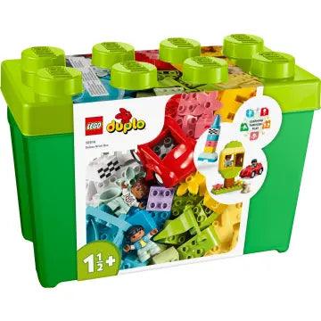 LEGO DUPLO Classic Deluxe Brick Box 10914 Building Toy Set for Kids, Ages 18mos+ (85 Pieces) - Momo Gadgets