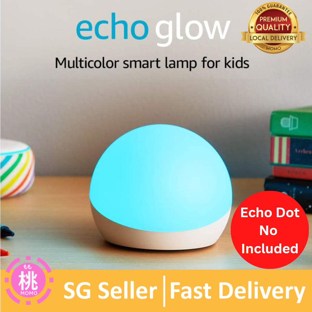 All New Echo Dot 5, with Clock , echo glow Option (5th Gen, 2022 release)