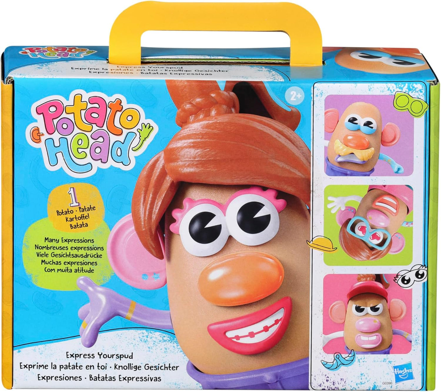Mr. Potato Head, Create Your Potato Head Family Toy For Kids Ages 2 and Up,Includes 45/24  Pieces to Create and Customize Potato Families