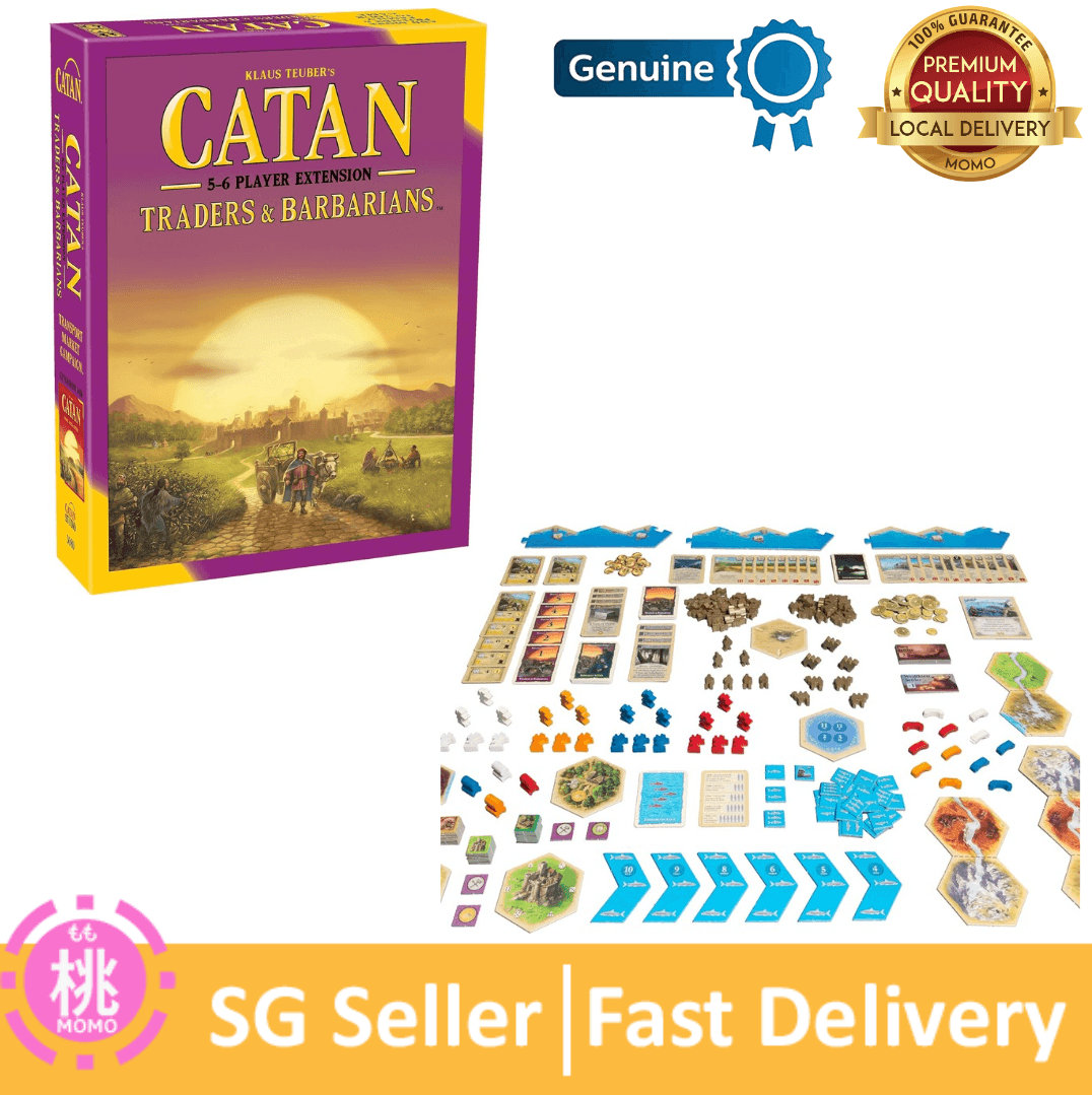 CATAN Traders & Barbarians Board Game EXPANSION/EXTENSION - Customize Your CATAN Experience!