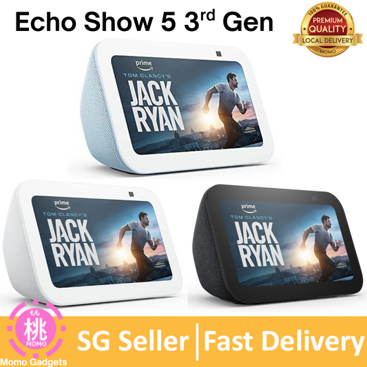 All new Amazon Echo Show 5 3rd Gen Smart display with Alexa and 2 MP camera