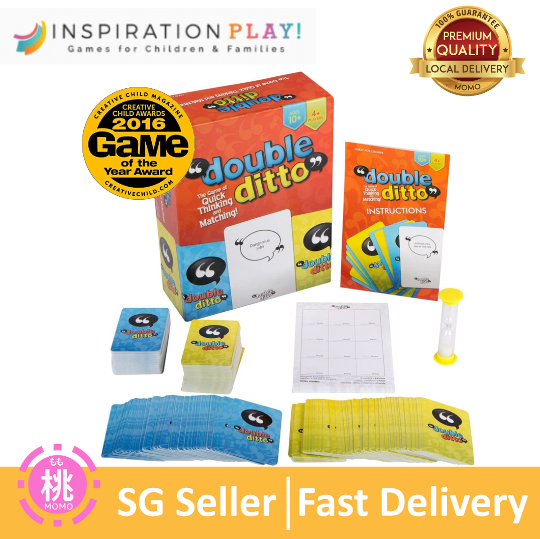 Double Ditto Family Party Board Game