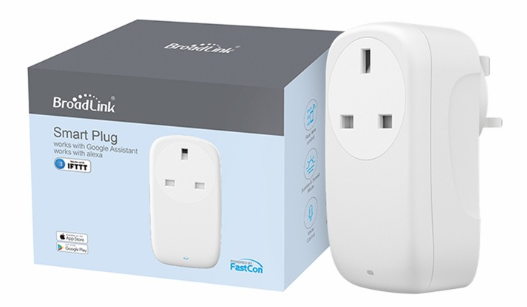 BroadLink SP4L-UK / SG, WiFi Smart Plug 13 Amp, Smart Home Automation, Mobile App Control, Voice Control(Bundle Option)