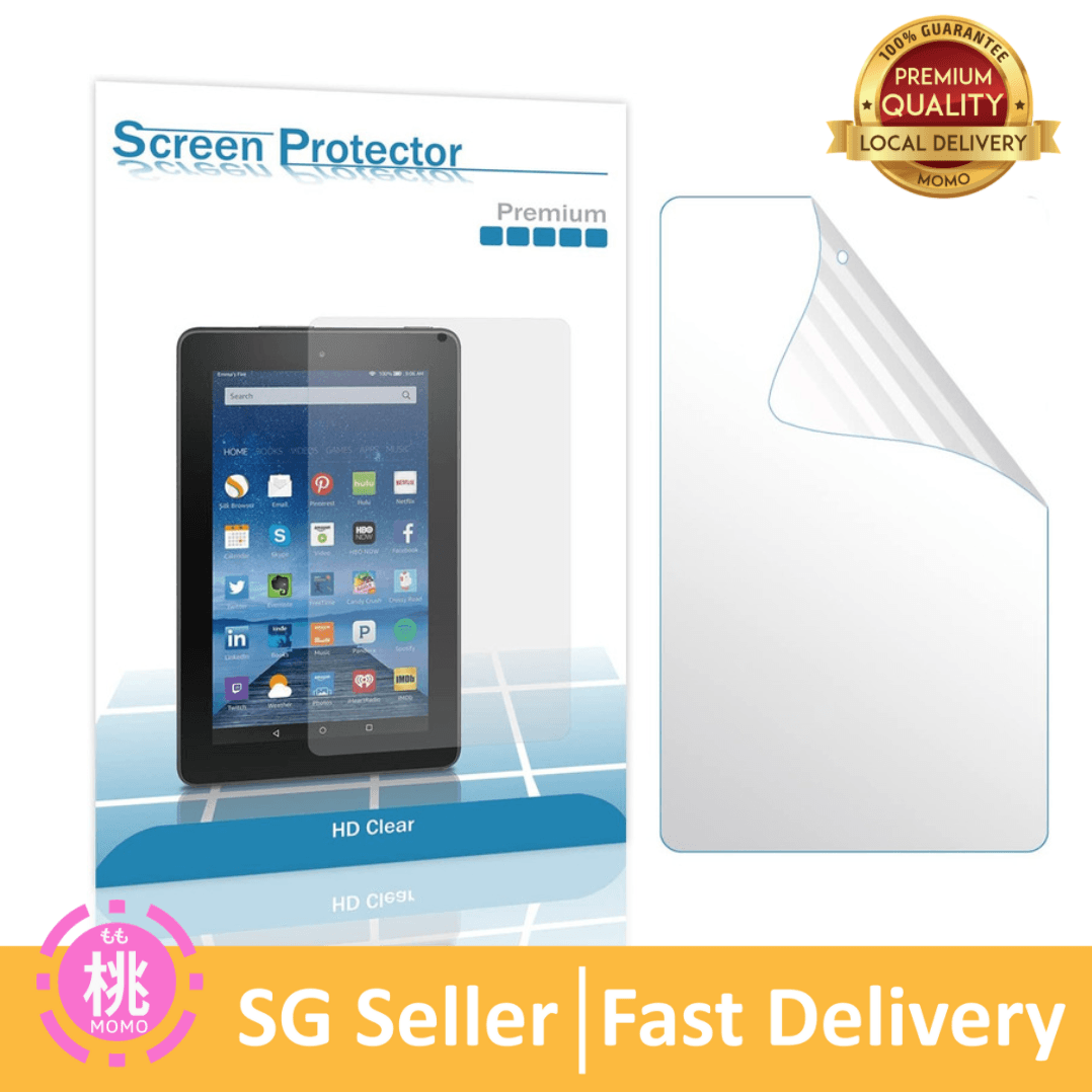 Premium Screen Protector HD Clear for Amazon Fire 7, HD8, HD10 Tablet