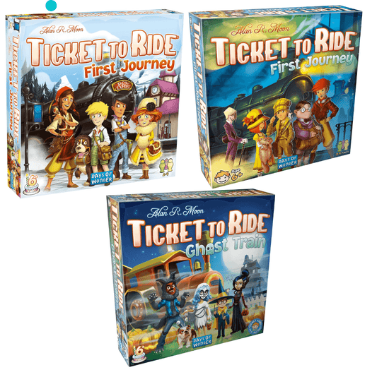 Ticket to Ride First Journey Europe / USA / Ghost Train