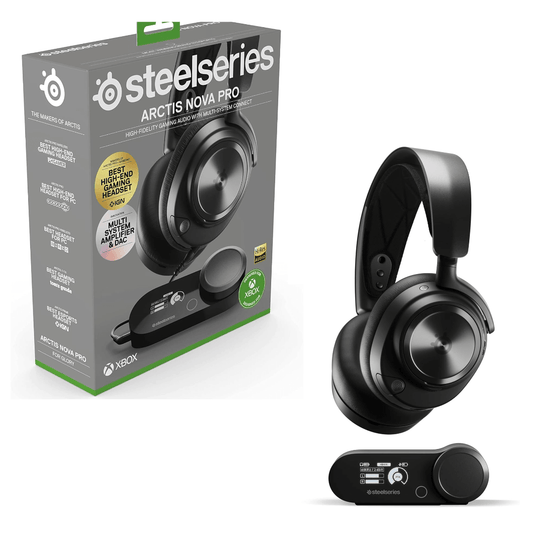 SteelSeries Arctis Nova Pro Wireless Xbox, PC, PS5, PS4, Switch, Gaming Headset - Active Noise Cancellation