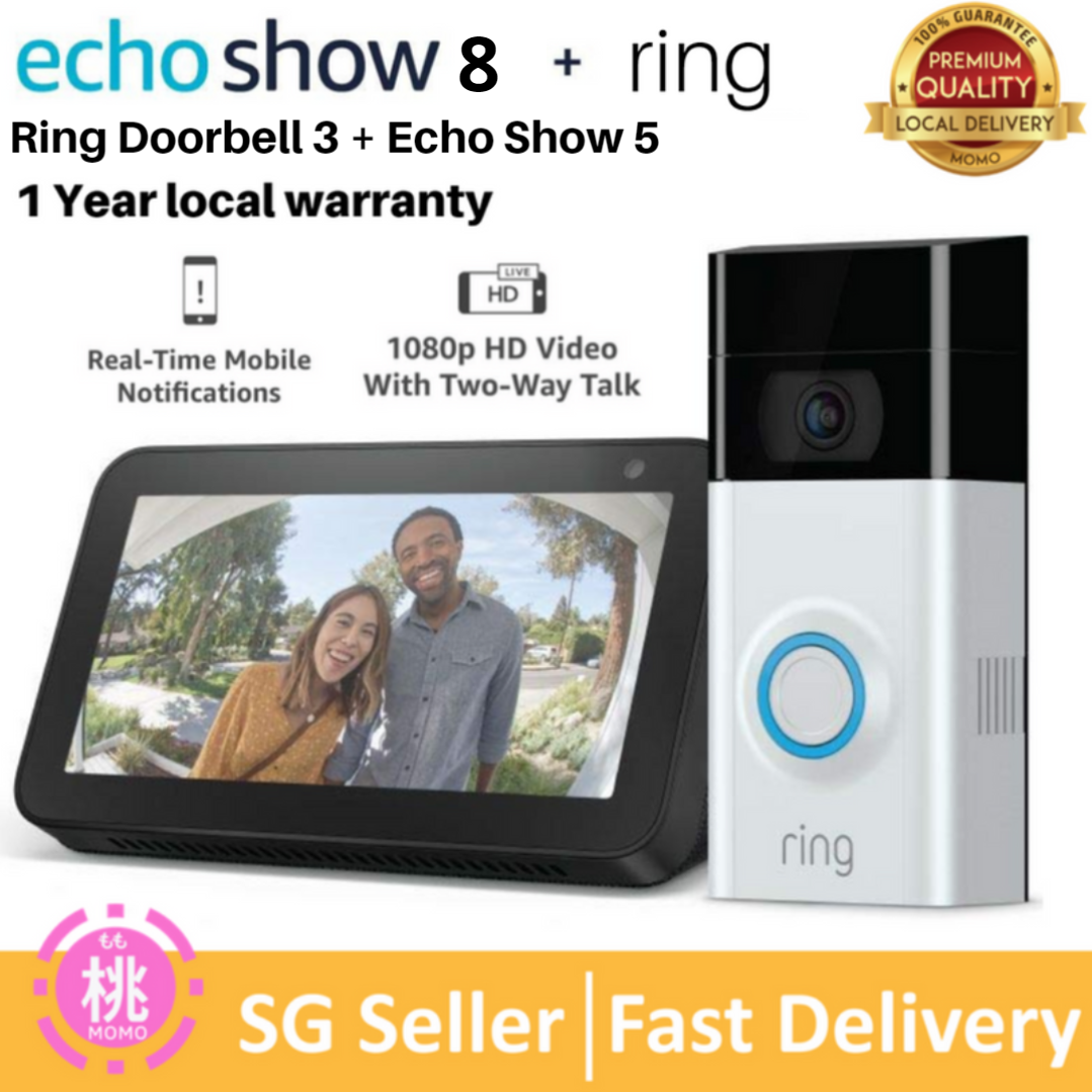 Ring Video Doorbell 3, Security Door Viewer ( Bundle Options Available )