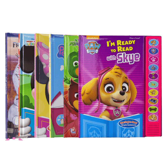 I'm Ready To Read Sound Book (Play-A-Sound) Hardcover – Sound Book  /Frozen 2 / PJ mask /Peppa pig / disney mickey mouse