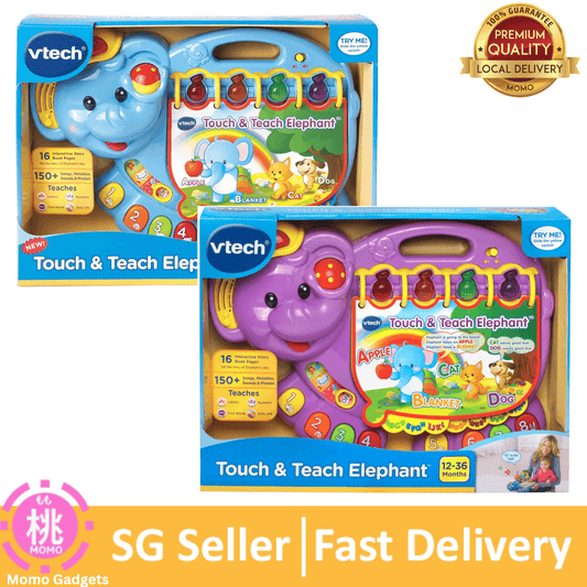 VTech Touch and Teach Elephant Book