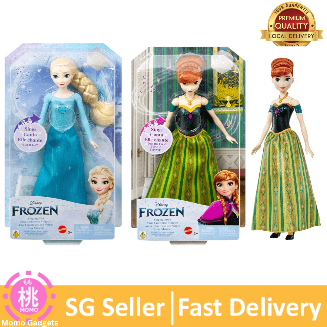Mattel Disney Frozen Toys, Singing Anna Doll with Signature Clothing, Sings “For the First Time in Forever”
