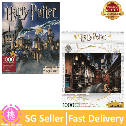 AQUARIUS Harry Potter Puzzle Hogwarts Castle/Diagon Alley (1000 Piece Jigsaw Puzzle)