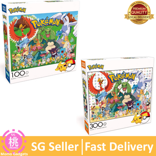 Buffalo Games - Pokemon - Fan Favorites - 300/100 Piece Jigsaw Puzzle Multicolor