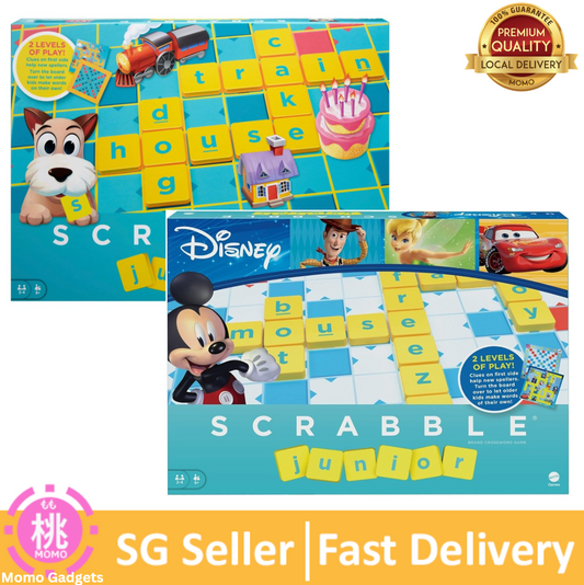 Mattel Games Scrabble Junior/Disney Children Board Game from 6 Years