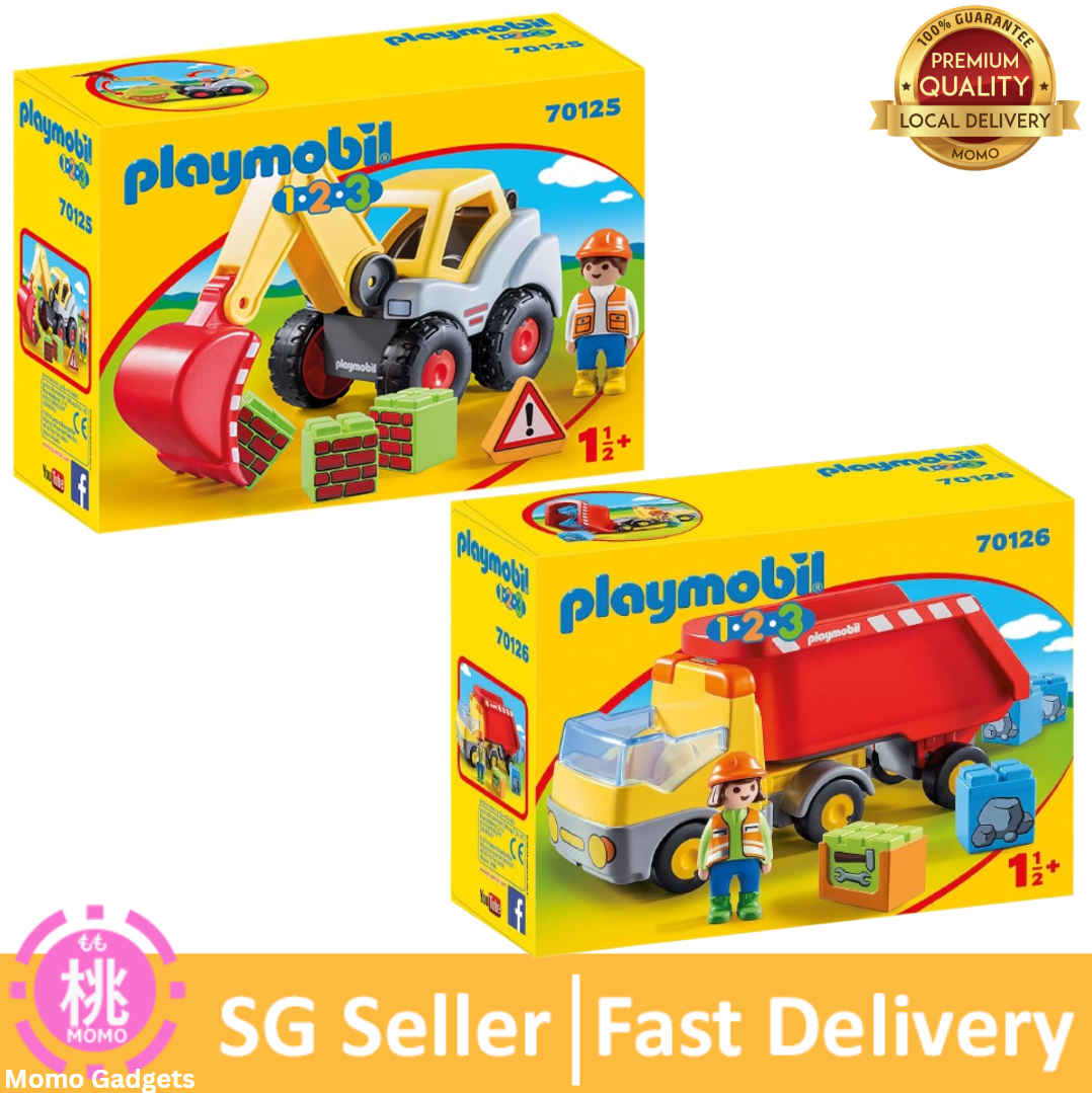 Playmobil 1.2.3 Dump Truck 70126