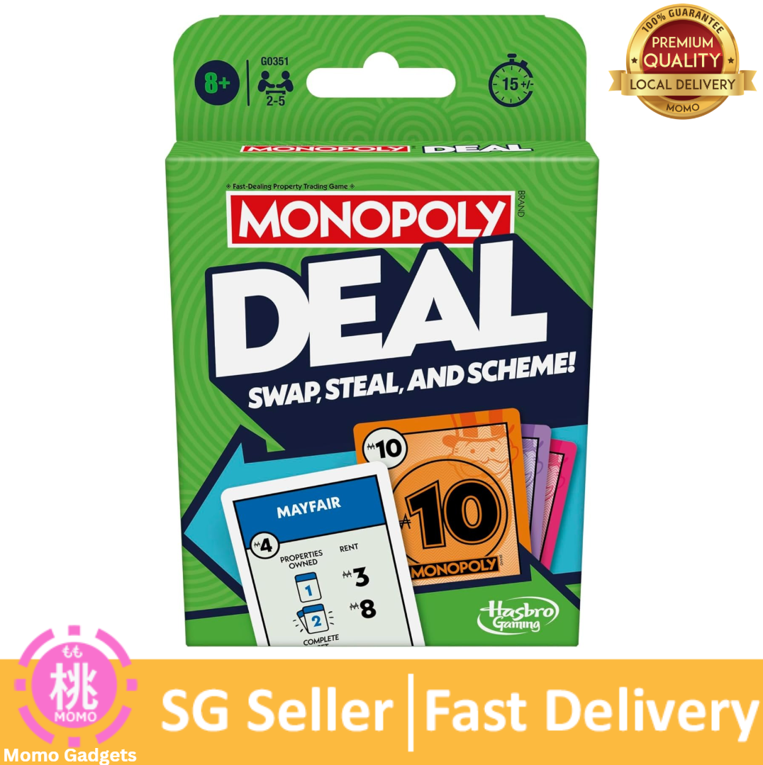Monopoly Deal Card Game - English Version