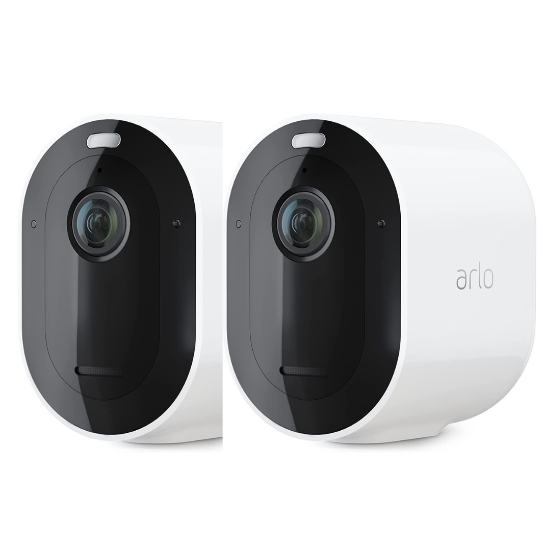Arlo Pro 4 Spotlight Camera - Wireless Security, 2K Video & HDR, Color Night Vision, 2 Way Audio, No Hub Required