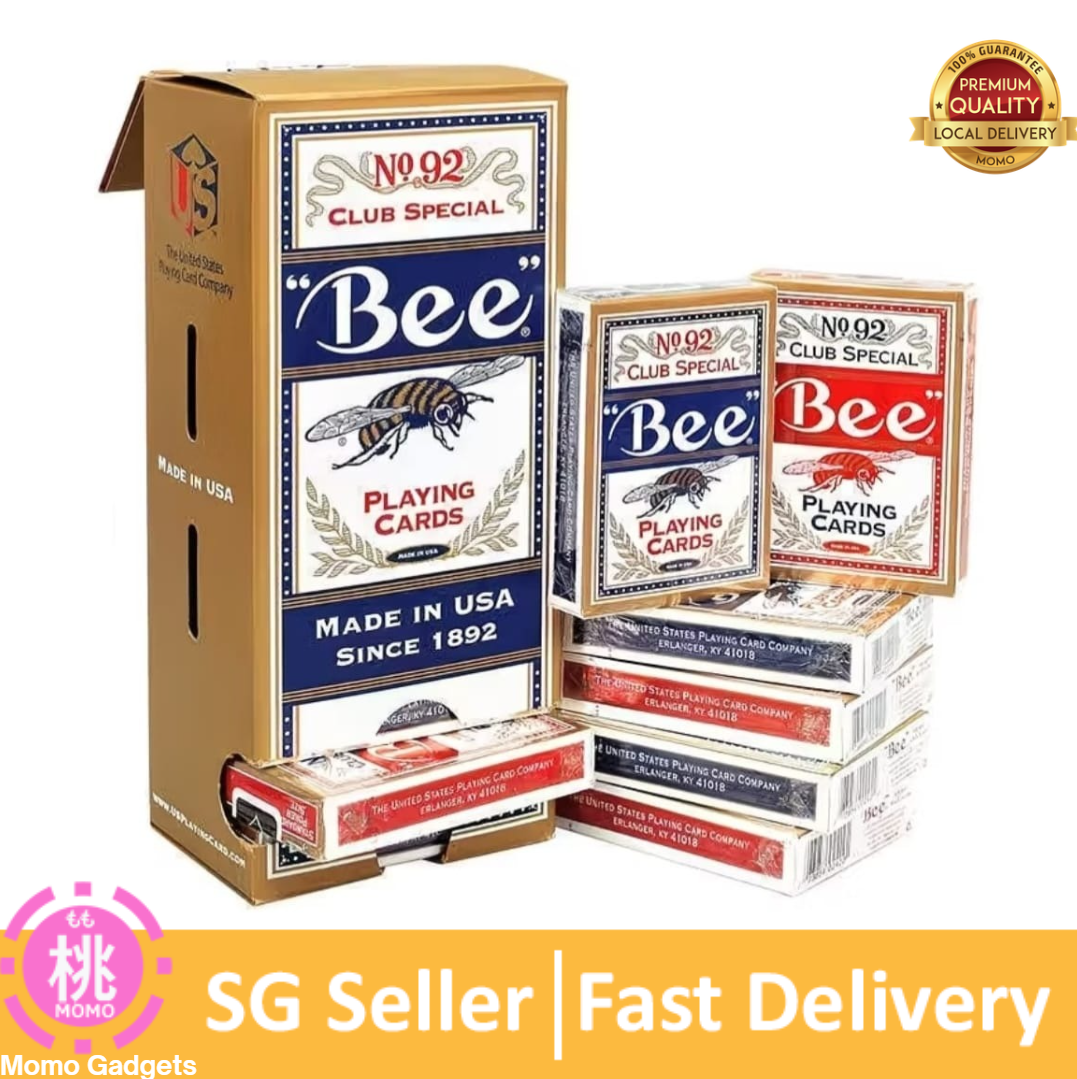Bee Gold Standard Premium Poker Playing Cards, Standard Index Card Decks