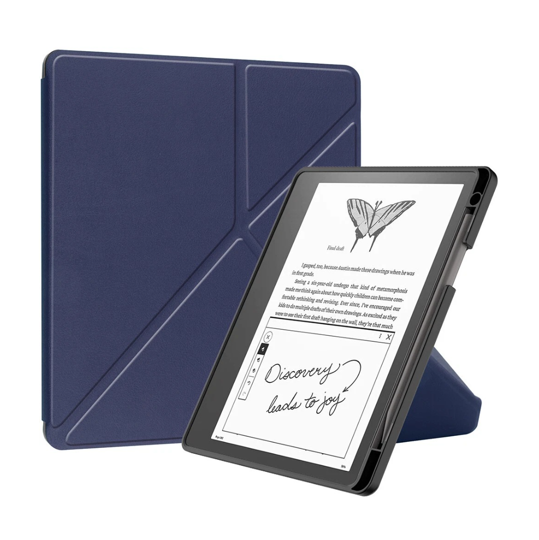 Case for Kindle Scribe 10.2 Inch (2022 Released) - Premium PU Leather Lightweight Book Folio Cover