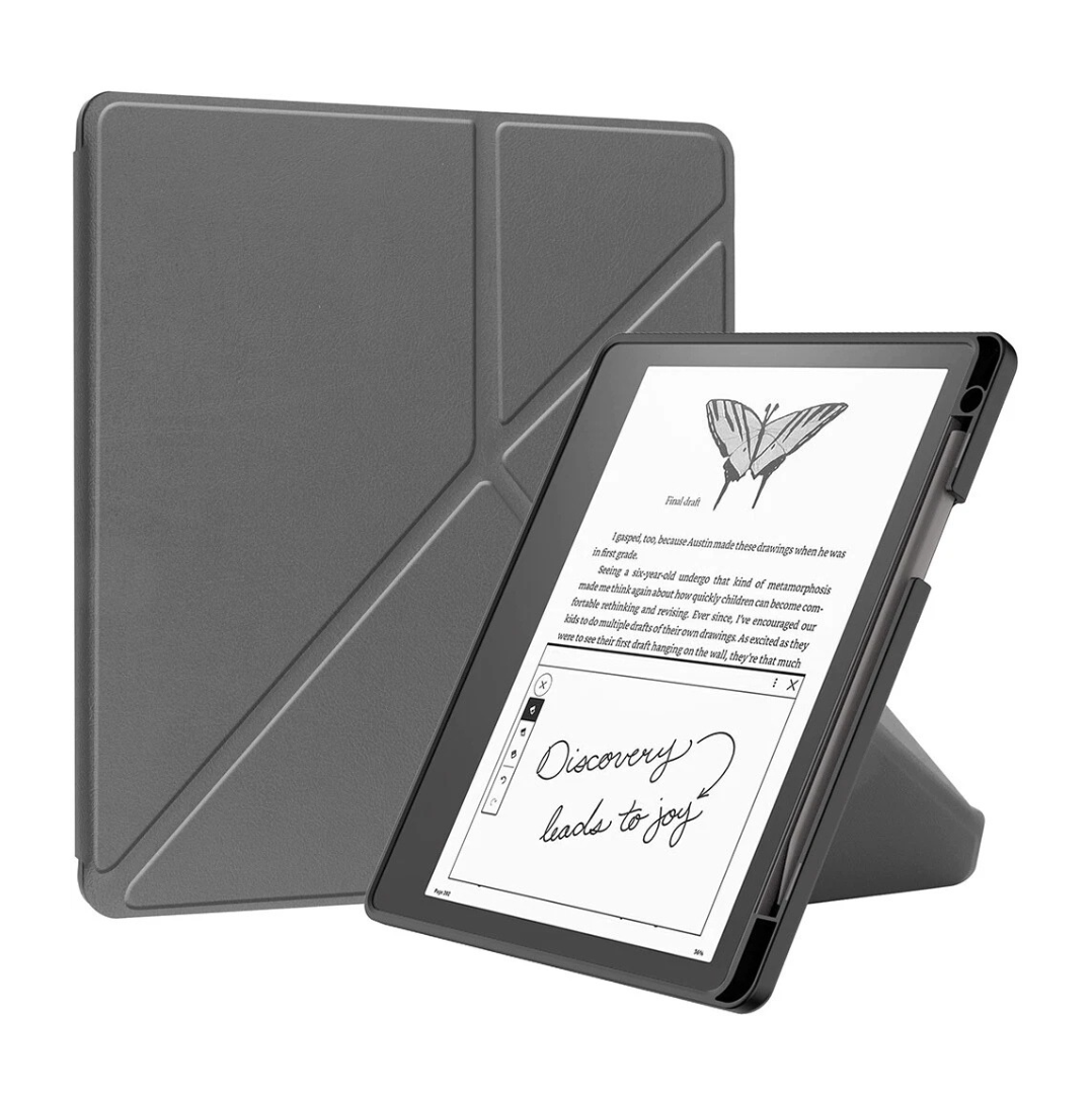 Case for Kindle Scribe 10.2 Inch (2022 Released) - Premium PU Leather Lightweight Book Folio Cover
