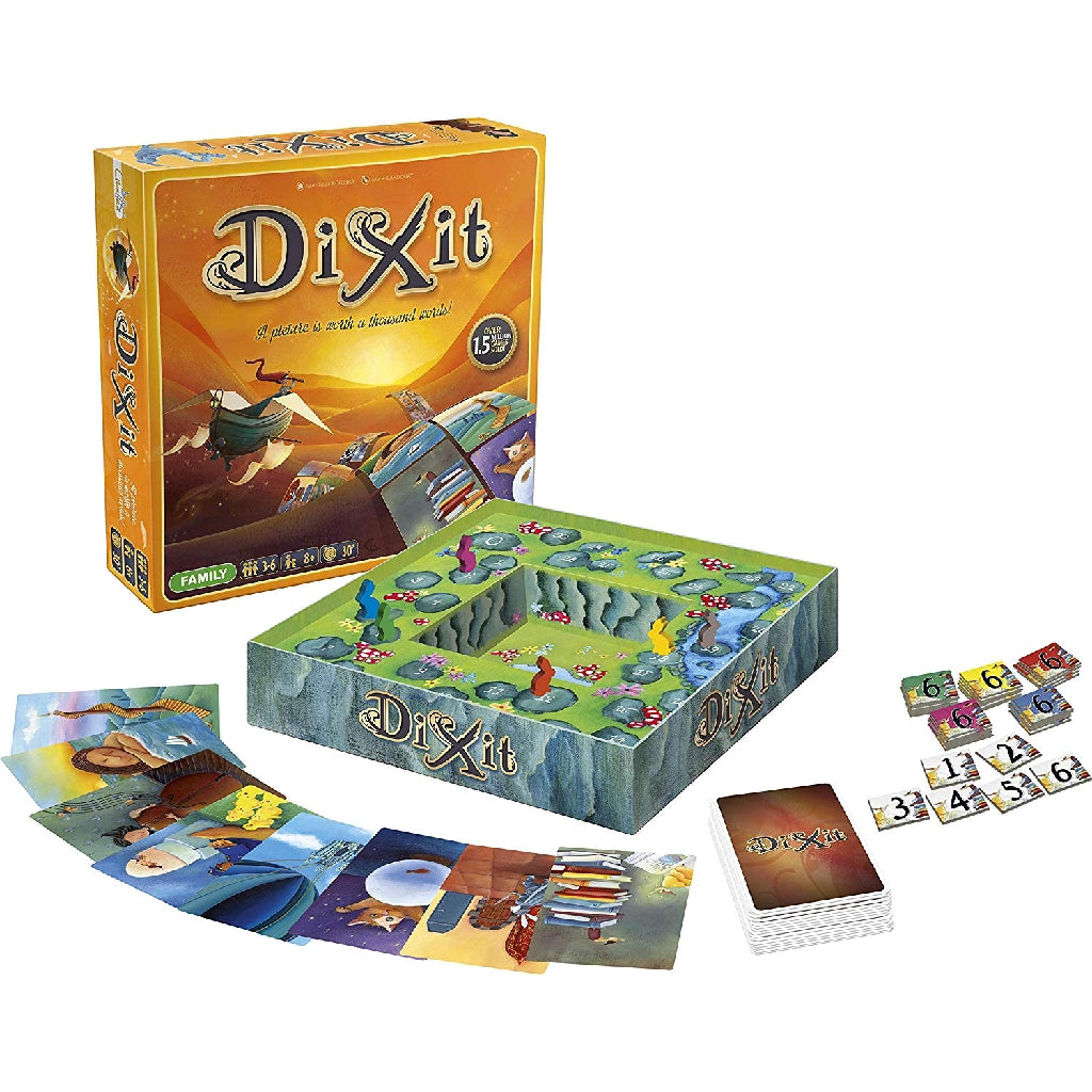 Dixit Board Game | Storytelling Game for Kids and Adults | Fun Family Party Game Made by Libellud