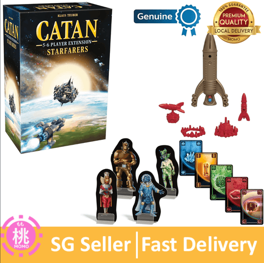 CATAN Starfarers Board Game Extension Allowing a Total of 5 to 6 Players for The CATAN Starfarers Board Game 2nd Ed