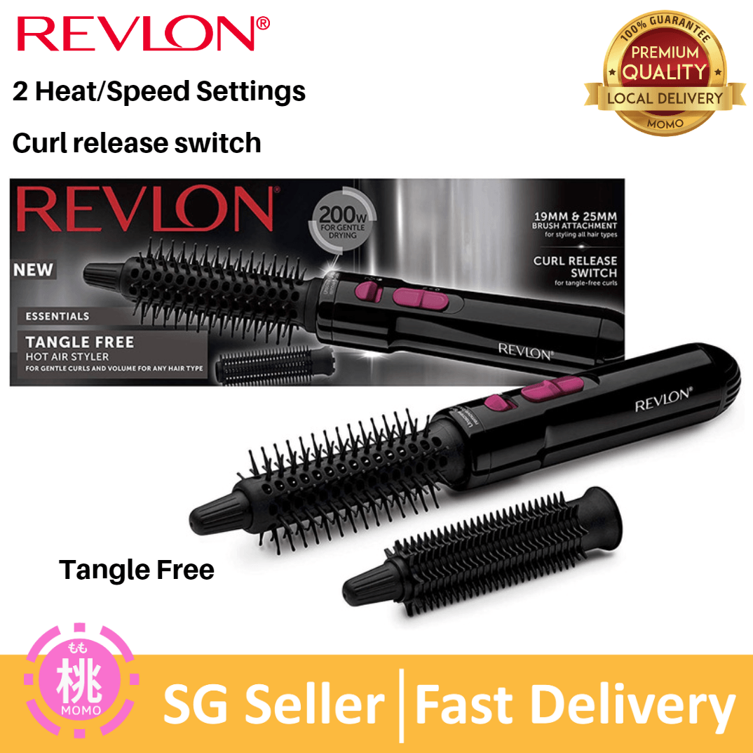 Revlon Hair Tools Tangle Free Hot Air Styler, - Momo Gadgets