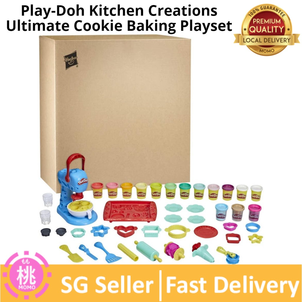 Play Doh Playdoh Kitchen Creations Cookie / Ultimate Cookie Baking Playset for Kids 3 Years and Up with Toy Mixer