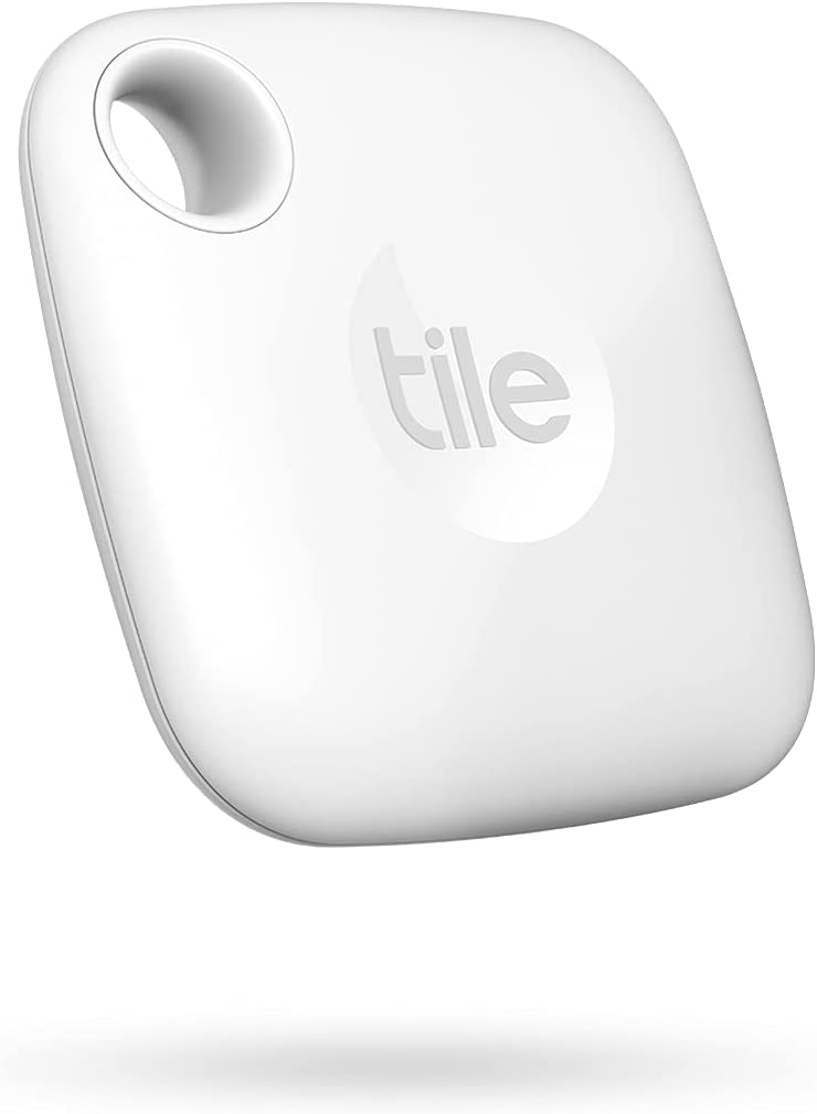 Tile Mate / Tile Starter 2022, Bluetooth Tracker, Keys Finder and Item Locator; Up to 250 ft. Range.Up to 3 Year Battery