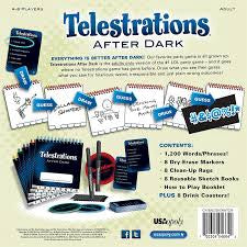 Telestrations After Dark Party Board Game (4-8 Players)