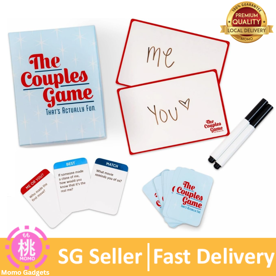 DSS Games The Couples Game That's Actually Fun [Date Night Idea, Relationship Card Game, Newlywed Game, 2 Players for Adults