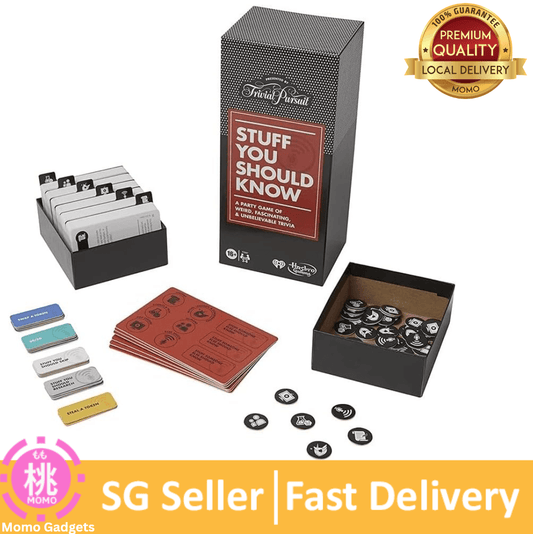 Hasbro Gaming Trivial Pursuit Game:Stuff You Should Know Edition, Trivia Questions Inspired by The Stuff You Should Know