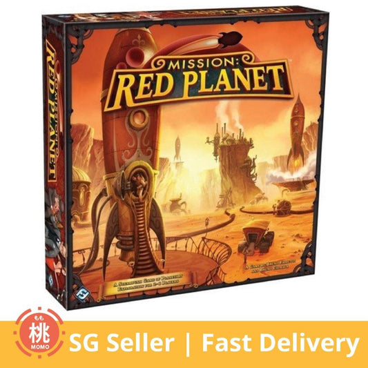 Mission: Red Planet - Planetary Exploration and Strategy Board Game