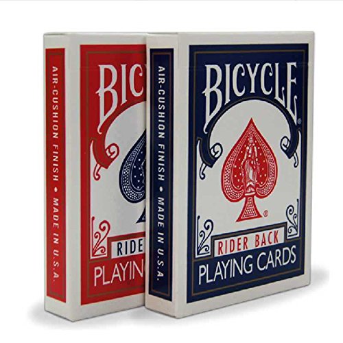bicycle rider back standard poker playing card
