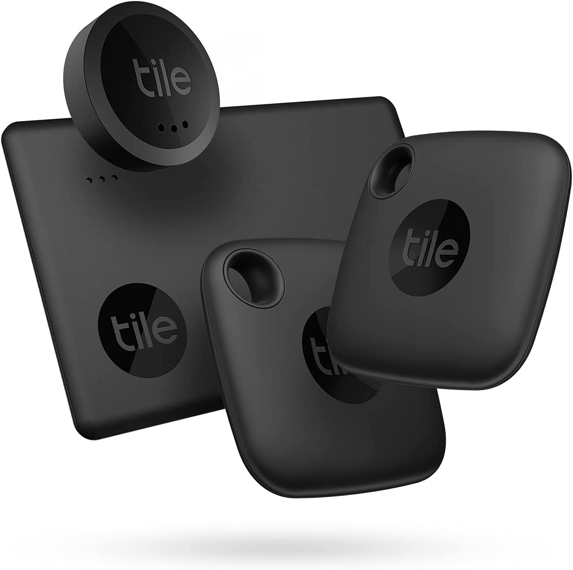 Tile Mate / Tile Starter 2022, Bluetooth Tracker, Keys Finder and Item Locator; Up to 250 ft. Range.Up to 3 Year Battery