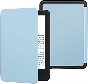 Kindle 2022 11th Gen or Kindle 2019 / 2020 10th Gen Case Water-Safe Fabric, Smart Magnetic Cover