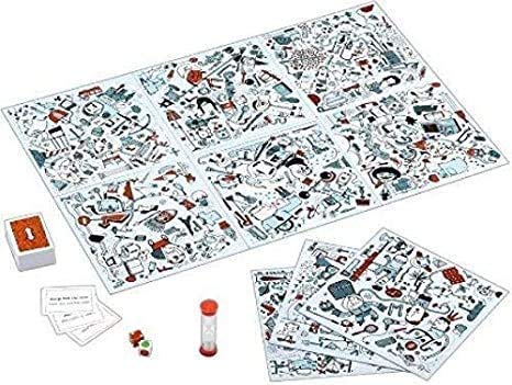 Pictureka Board Game for Kids & Adults with Playing Card and Chips,Multicolor(Standard)