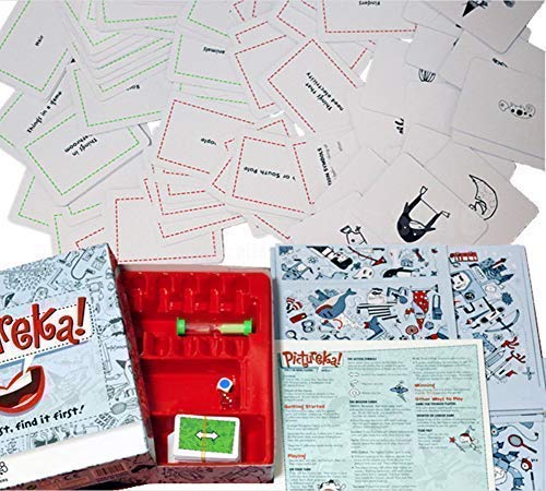 Pictureka Board Game for Kids & Adults with Playing Card and Chips,Multicolor(Standard)