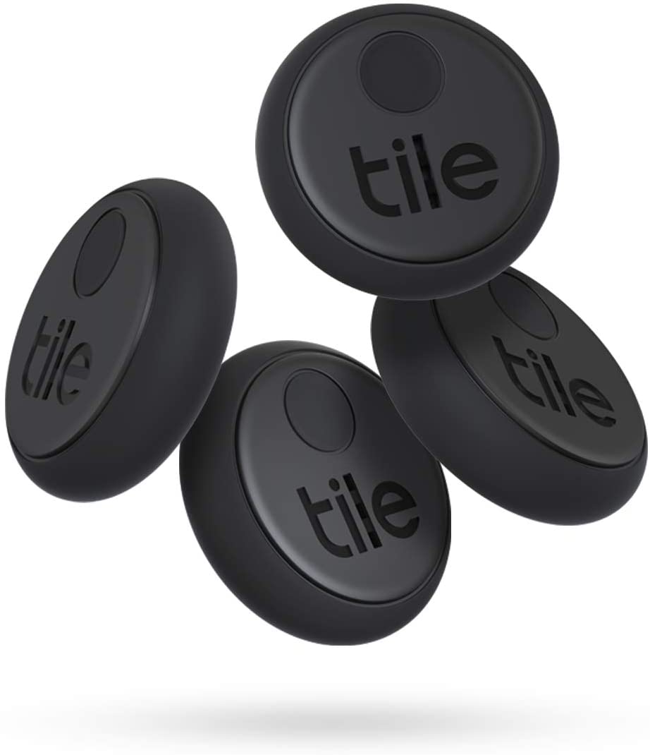 Tile Sticker (2020) 1, 2 or 4-pack, Adhesive Bluetooth Tracker, Item Locator & Finder, Waterproof, 3 Year Battery Life