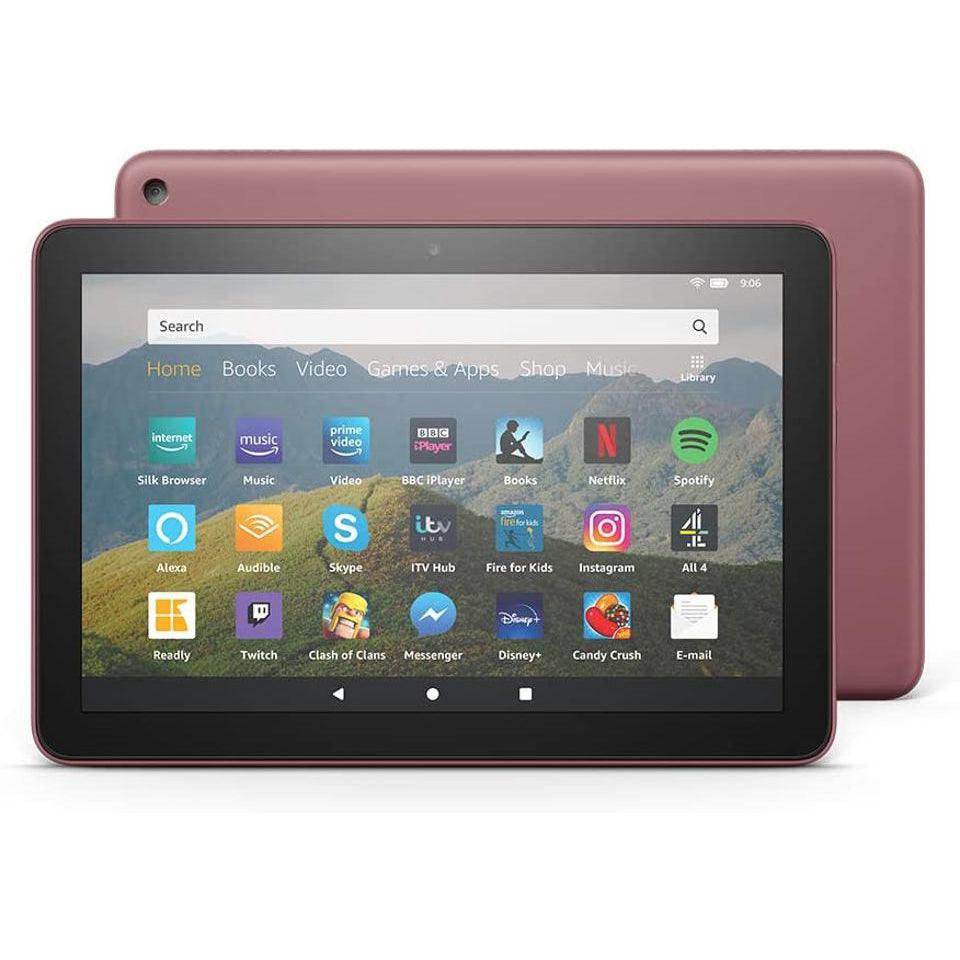 Amazon Fire HD 8 FREE Screen Protector (2GB RAM) / HD 8 Plus (3GB RAM) tablet, 8" HD display, 32 GB