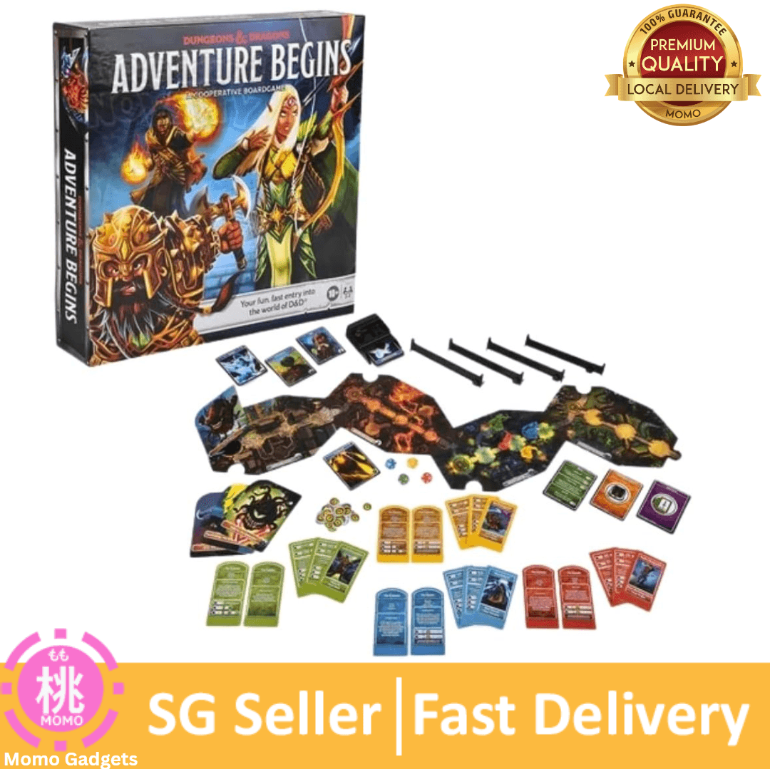 Dungeons & Dragons Adventure Begins,Cooperative Fantasy Board Game,Fast Entry to The World of D&D,Family Game