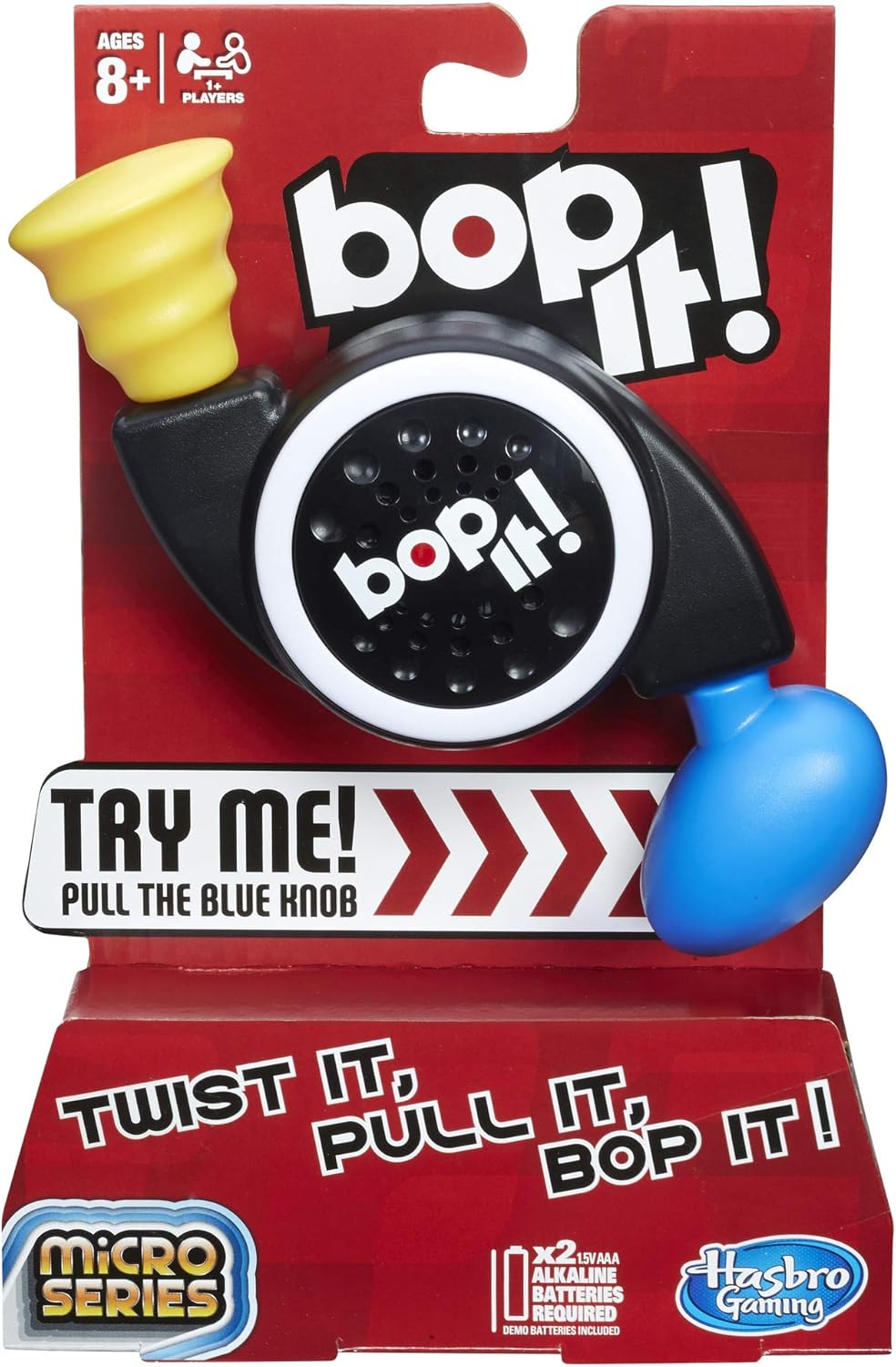 Bop It! Extreme Electronic Game for 1 or More Players, Fun Party Game for Kids Ages 8+,4 Modes Including One-On-One Mode
