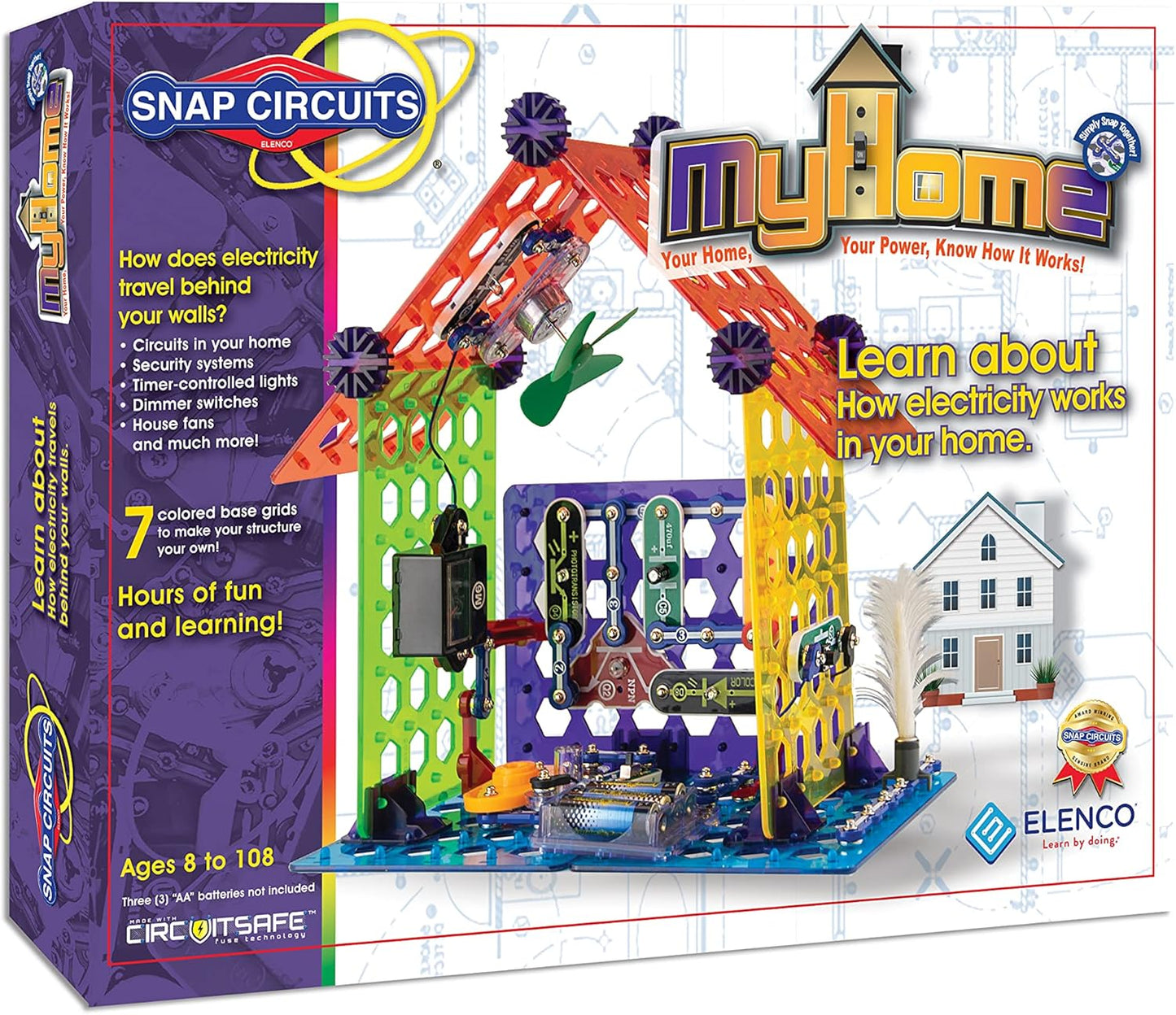 Snap Circuits Classic SC-100 / SC-300 / SC-500 / SC-750 Electronics Exploration Kit / Full Color Project Manual