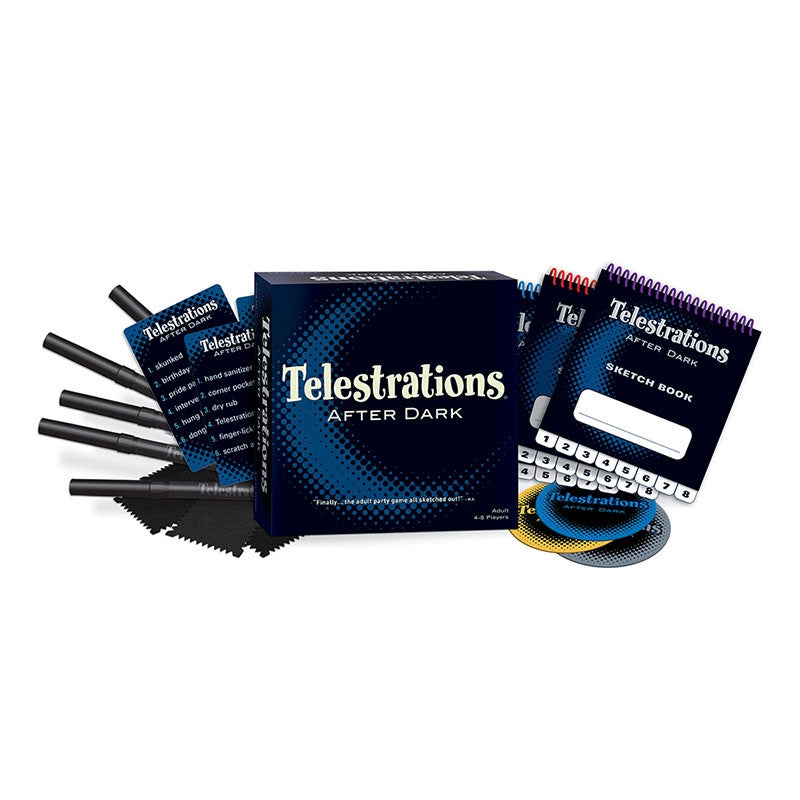 Telestrations After Dark Party Board Game (4-8 Players)