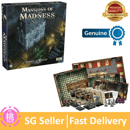 Mansions of Madness Streets of Arkham EXPANSION | Horror Game | Mystery Board Game for Teens and Adults